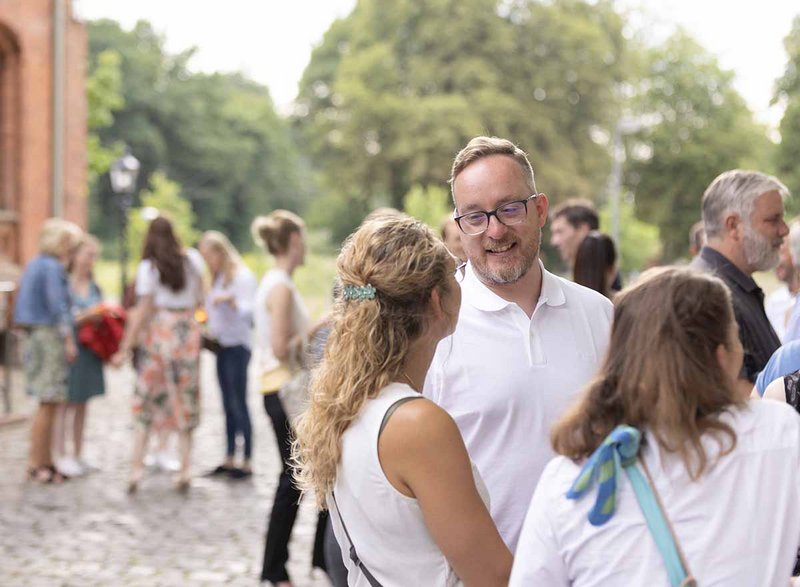 Impressionen vom Sommerfest der Insolvenzverwalterkanzlei – Gruppenfoto der Kolleg:innen